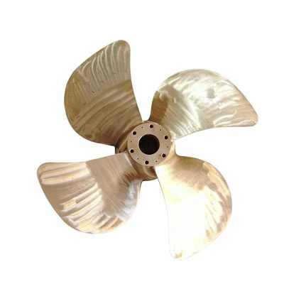 Kan en propeller av kopparlegering repareras?